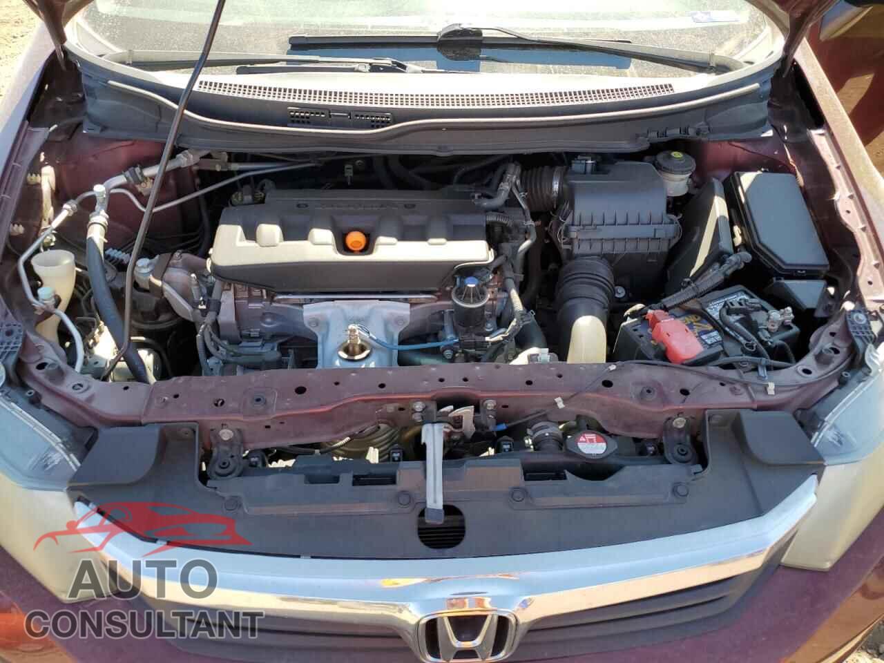 HONDA CIVIC 2012 - 19XFB2F54CE303619