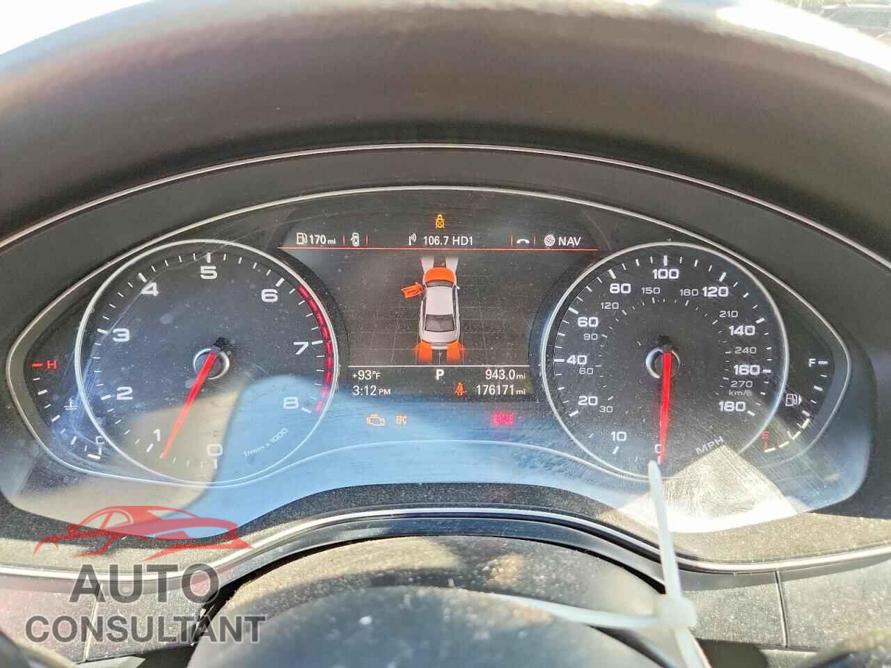AUDI A6 2015 - WAUGFAFC8FN002222