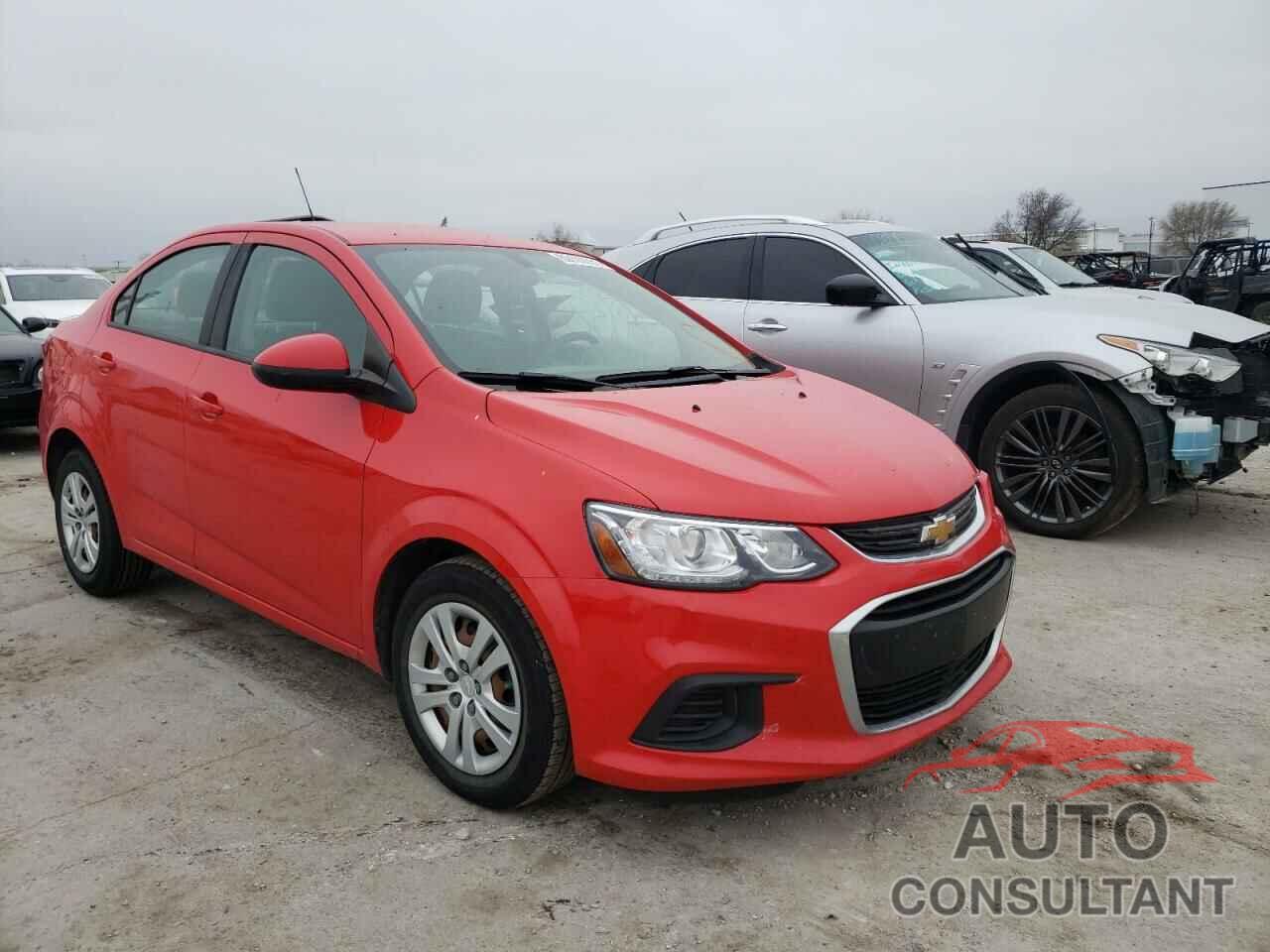 CHEVROLET SONIC 2017 - 1G1JA5SHXH4141981