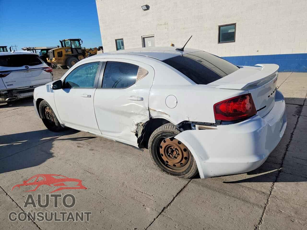 DODGE AVENGER 2013 - 1C3CDZBG0DN608324