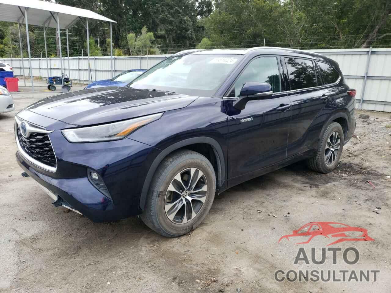 TOYOTA HIGHLANDER 2021 - 5TDGARAH9MS503596