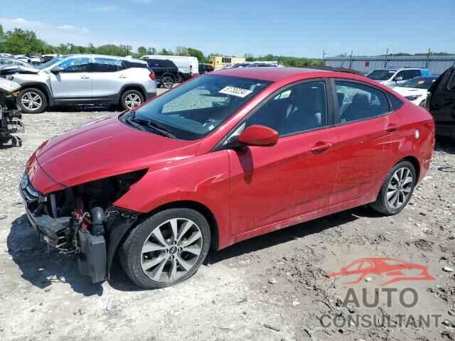 HYUNDAI ACCENT 2017 - KMHCT4AE1HU255410