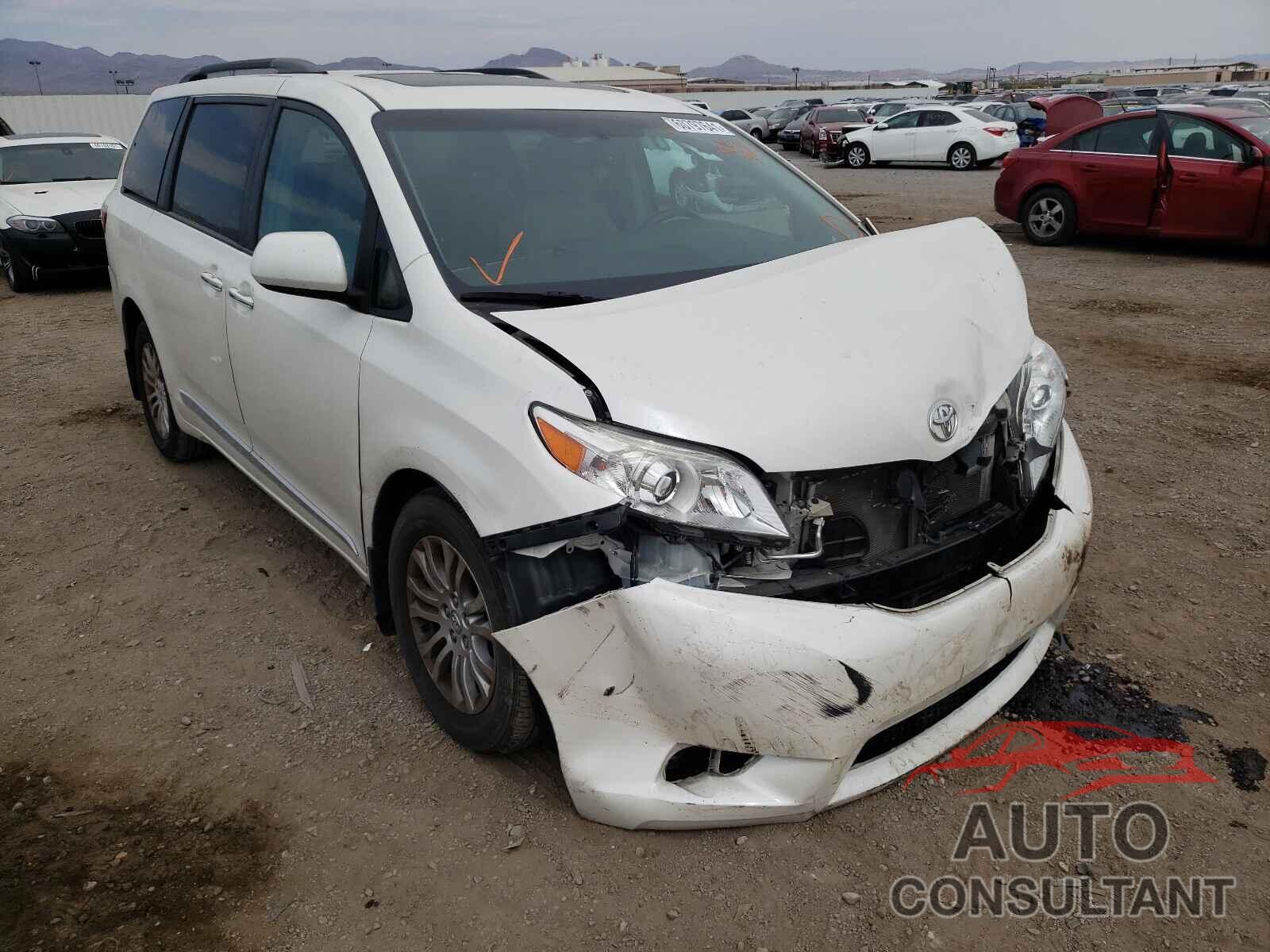 TOYOTA SIENNA 2017 - 5TDYZ3DC5HS836863