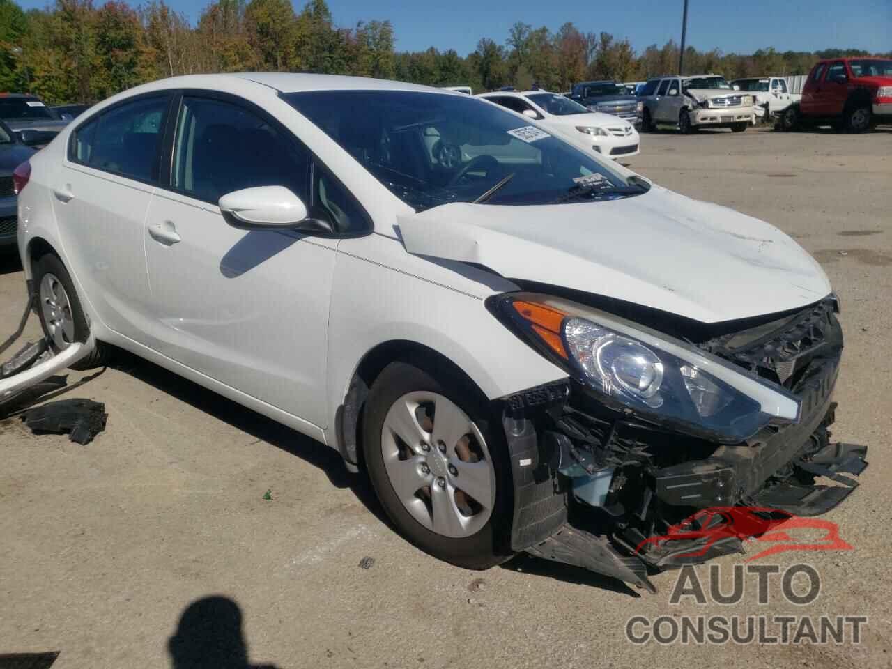 KIA FORTE 2016 - KNAFK4A67G5507812