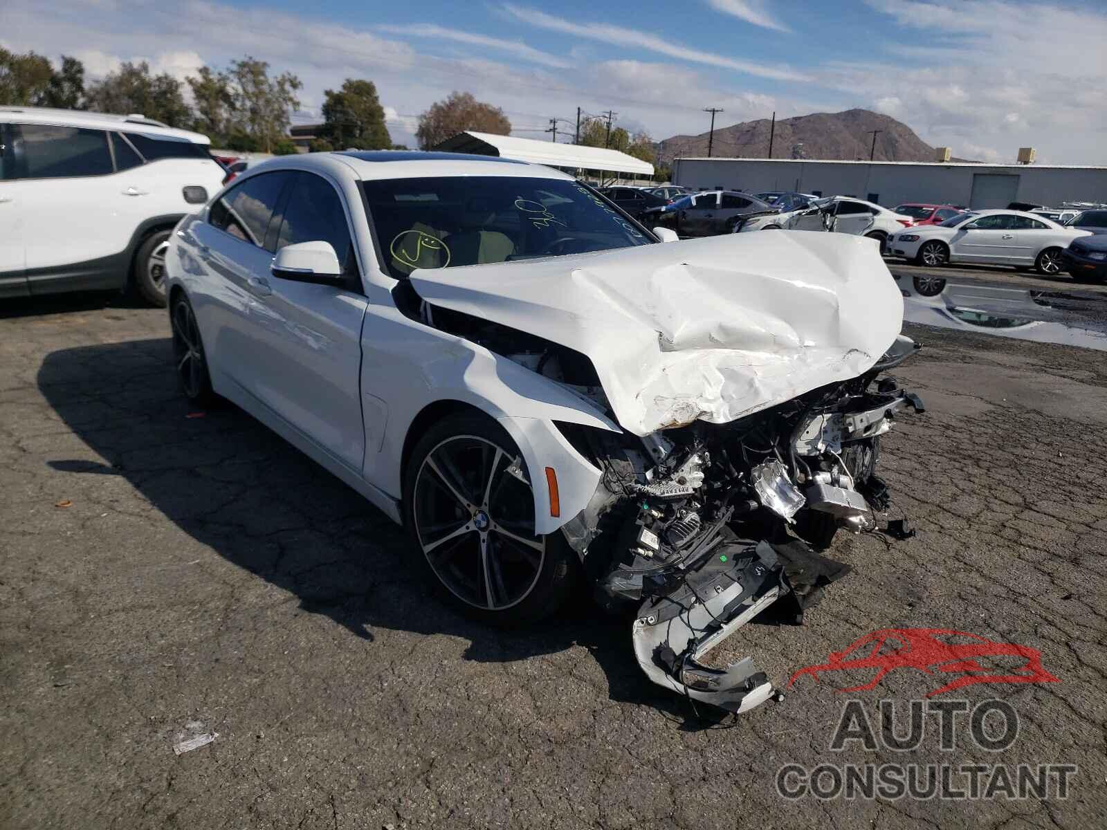 BMW 4 SERIES 2018 - WBA4J1C53JBM10323