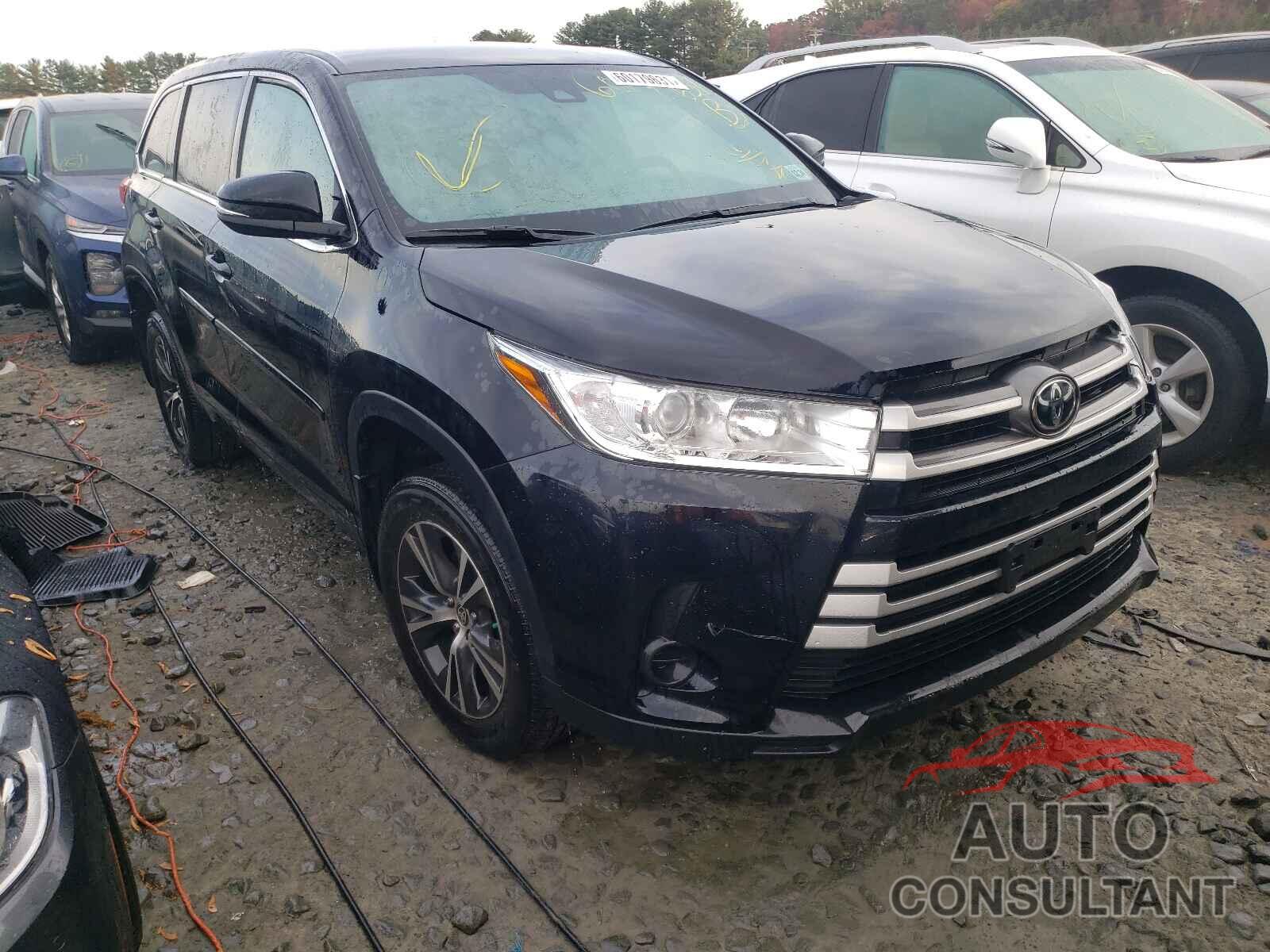 TOYOTA HIGHLANDER 2019 - 5TDBZRFH4KS747732