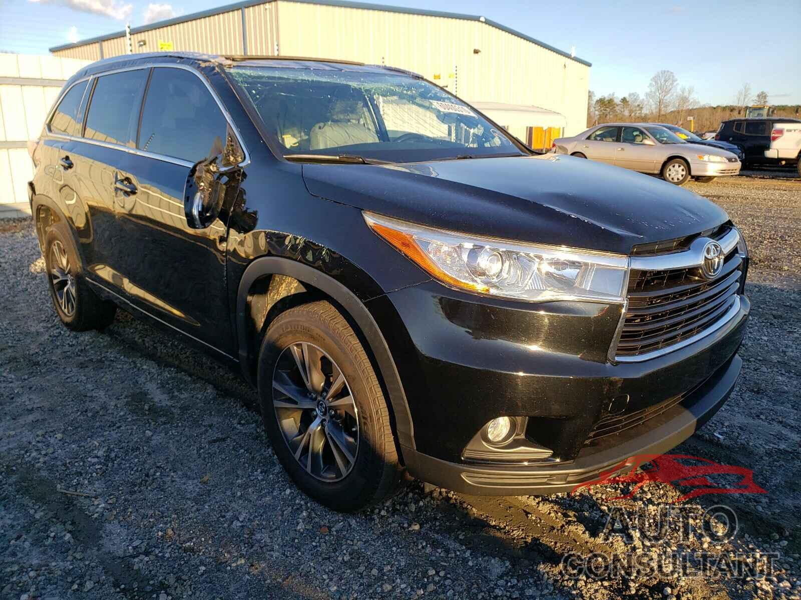 TOYOTA HIGHLANDER 2016 - 5TDKKRFH8GS173728