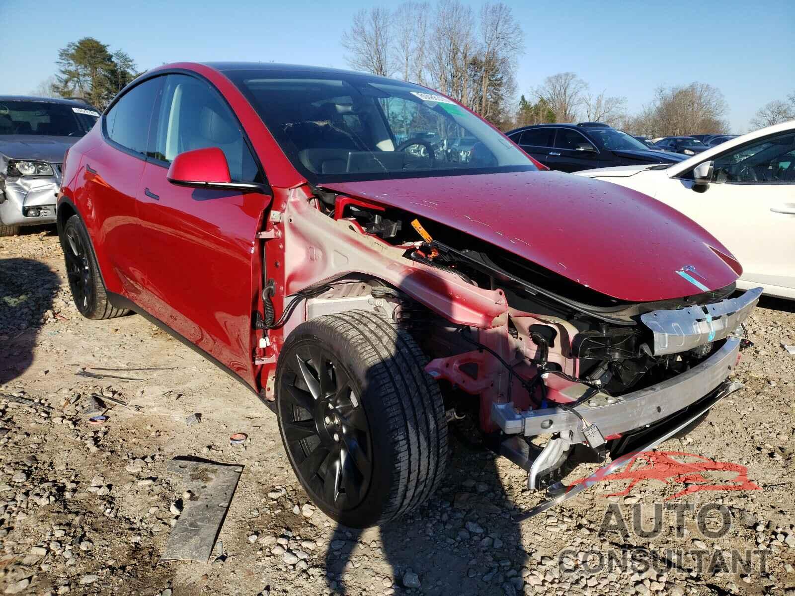 TESLA MODEL Y 2020 - 5YJYGDEE9LF048760