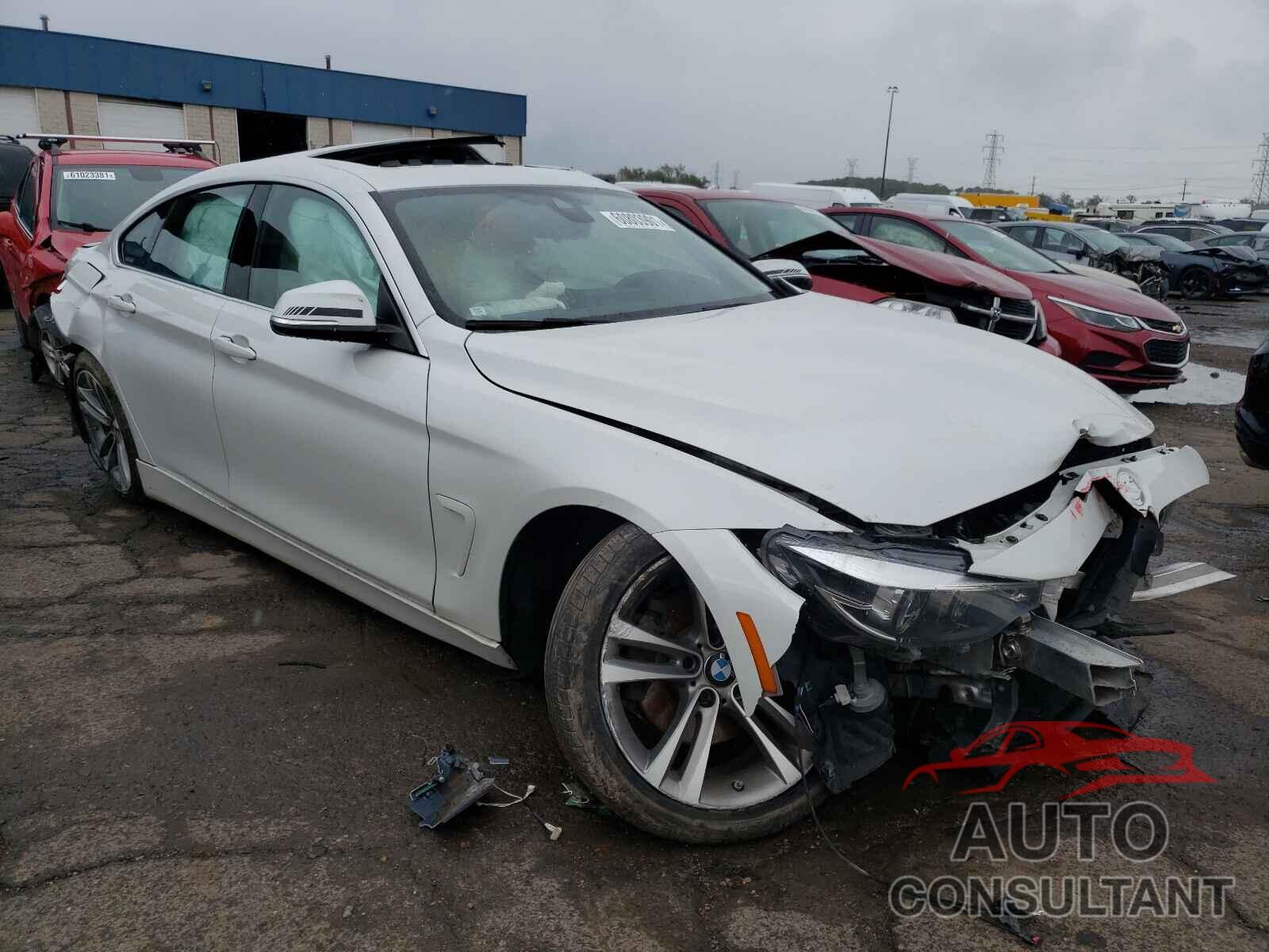 BMW 4 SERIES 2019 - WBA4J3C55KBL08888