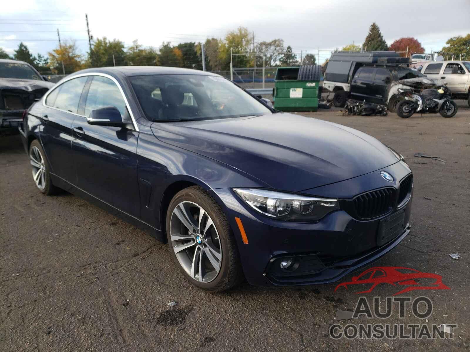 BMW 4 SERIES 2020 - WBA4J1C02LCE64927