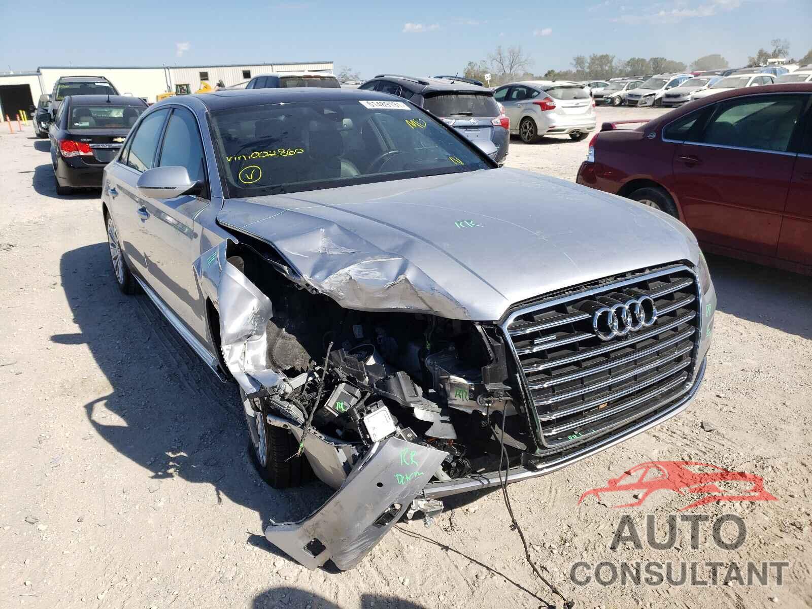 AUDI A8 2016 - WAU34AFD9GN002860