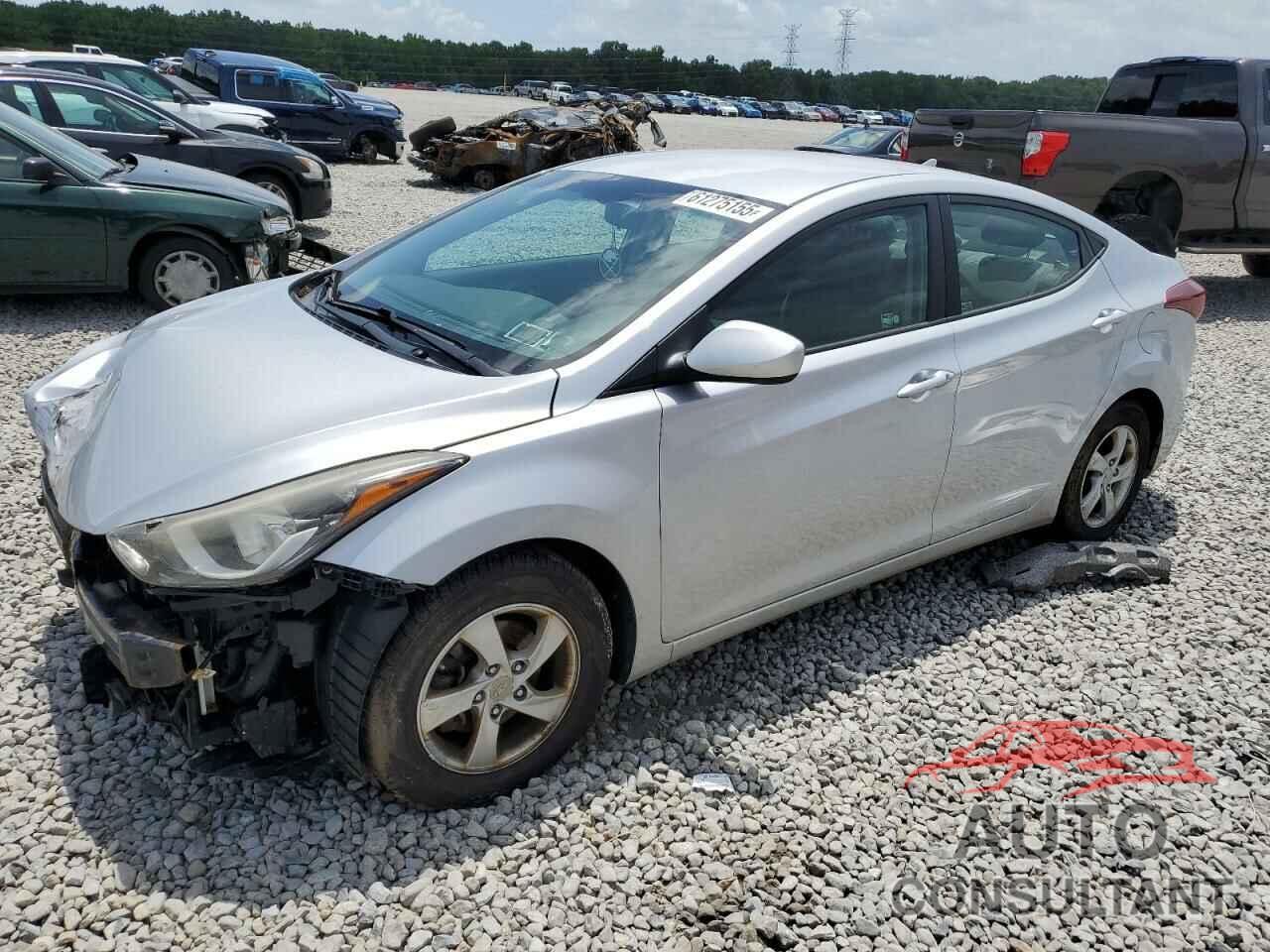 HYUNDAI ELANTRA 2014 - KMHDH4AE2EU068016