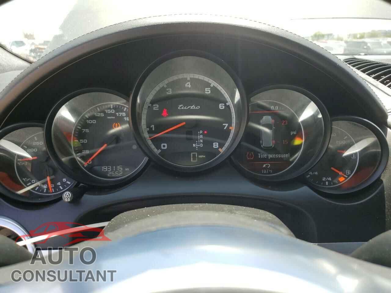 PORSCHE CAYENNE 2011 - WP1AC2A21BLA81940