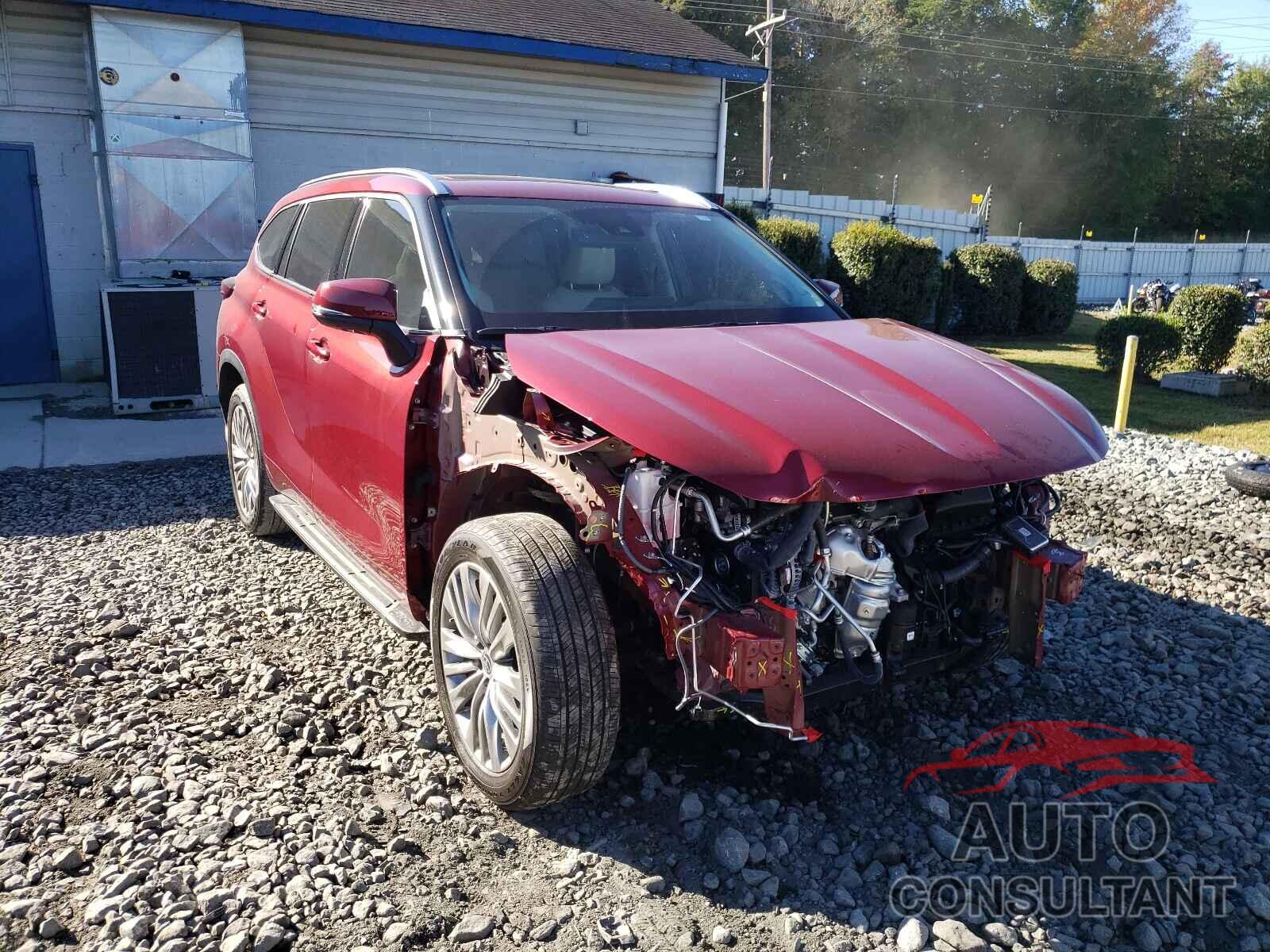 TOYOTA HIGHLANDER 2021 - 5TDFZRAH2MS072829