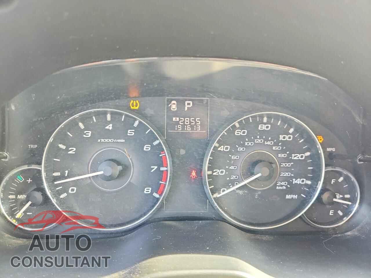 SUBARU OUTBACK 2012 - 4S4BRBBC1C3253246