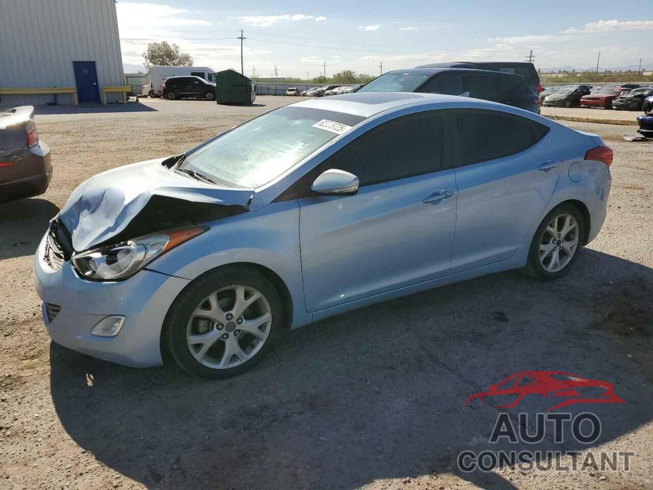 HYUNDAI ELANTRA 2013 - KMHDH4AE1DU512999