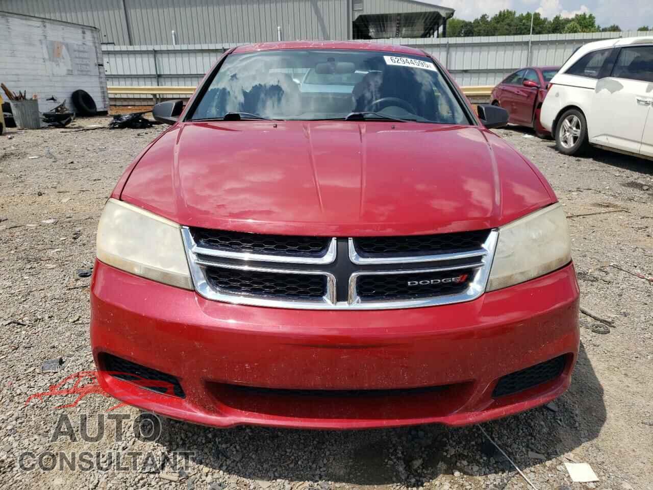 DODGE AVENGER 2013 - 1C3CDZAB9DN517025