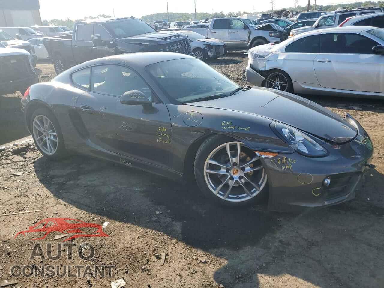 PORSCHE CAYMAN 2016 - WP0AA2A86GK171545