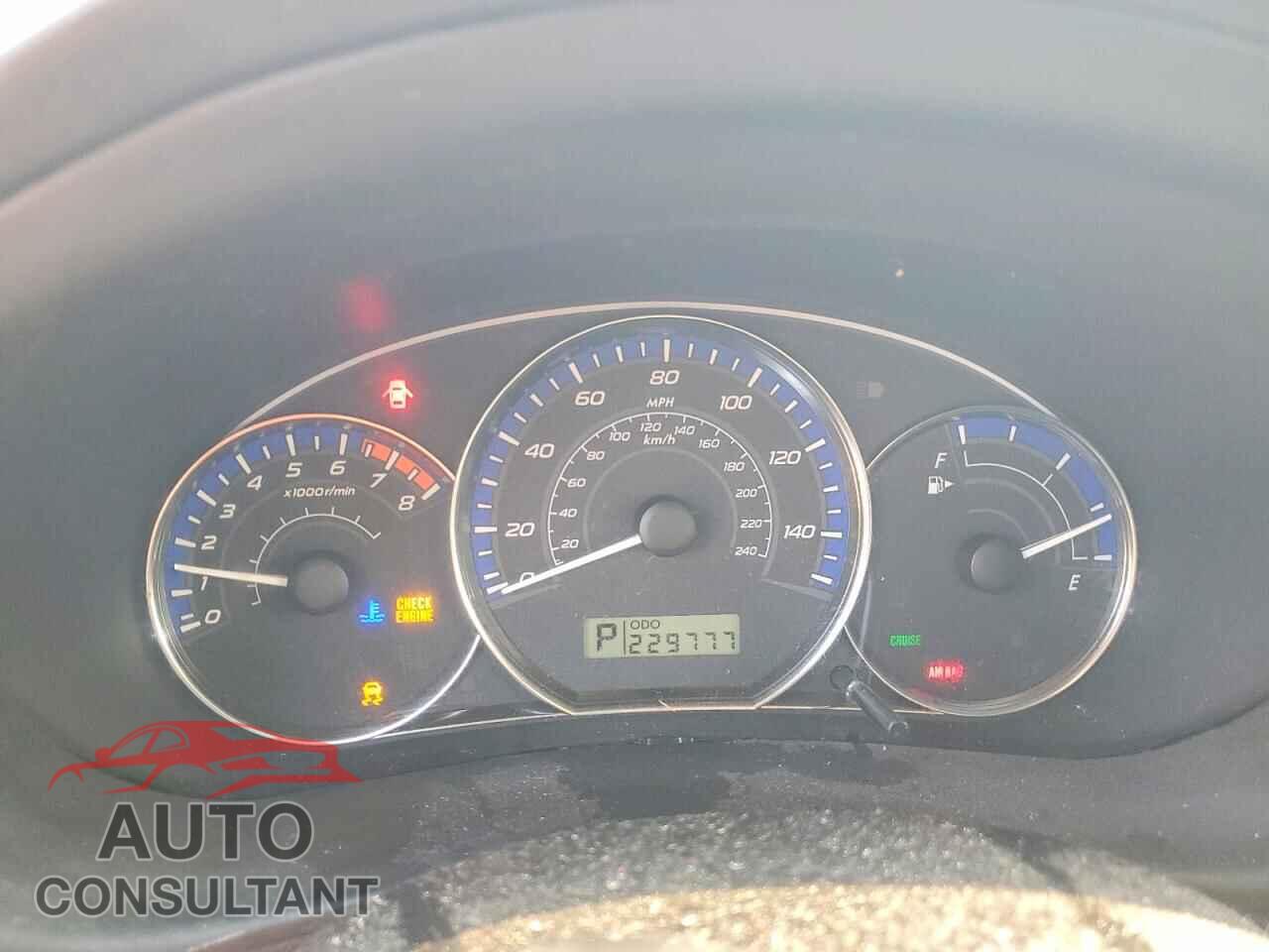 SUBARU FORESTER 2011 - JF2SHABC2BH765375