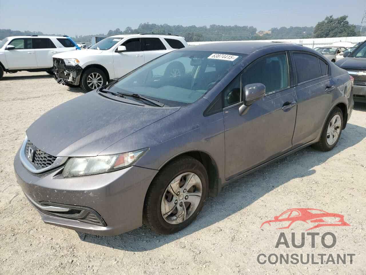 HONDA CIVIC 2014 - 19XFB2F52EE257422