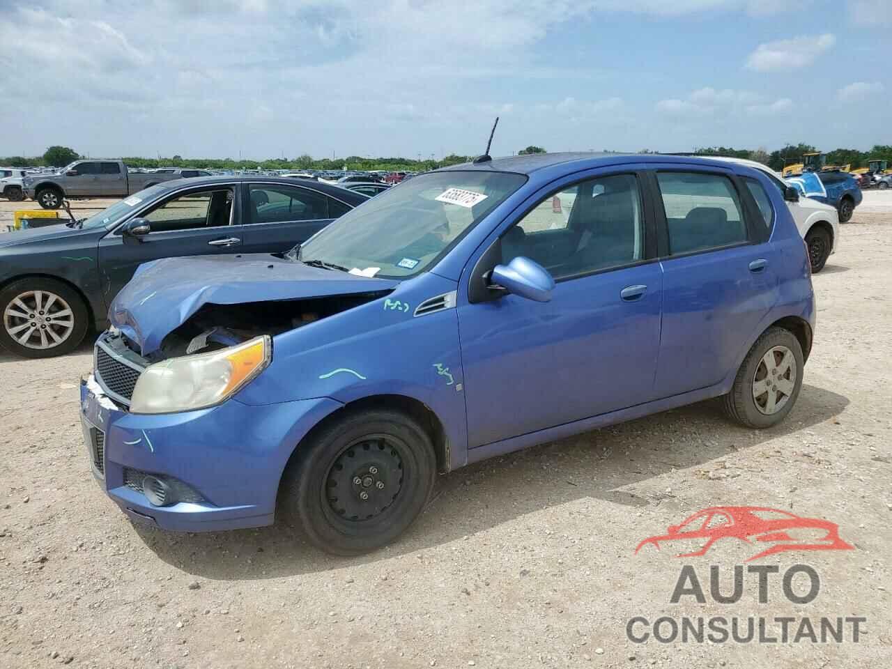 CHEVROLET AVEO 2009 - KL1TD66E69B603082