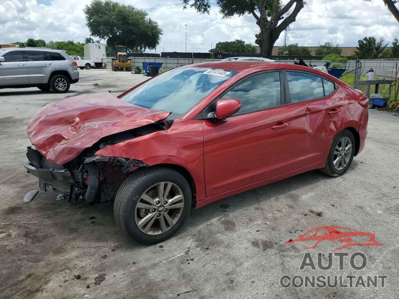 HYUNDAI ELANTRA 2017 - KMHD84LF0HU178184