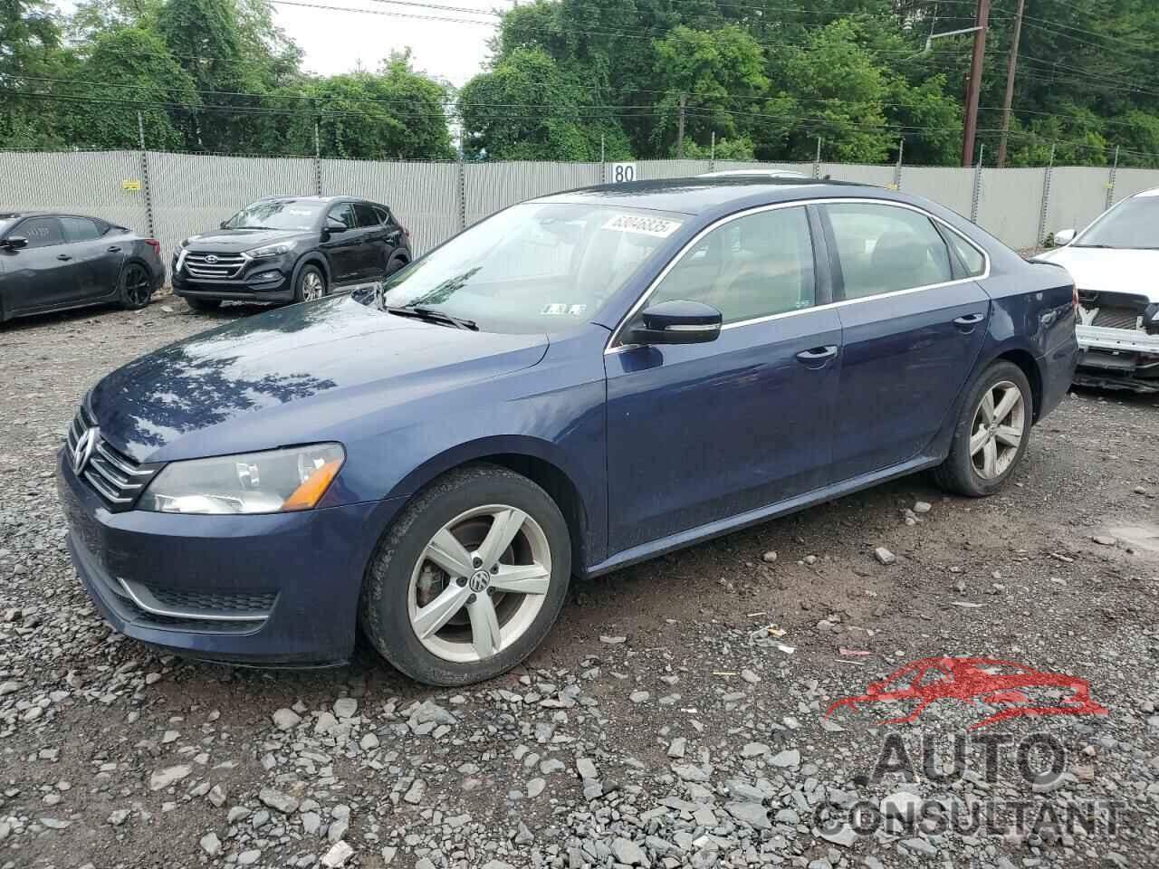 VOLKSWAGEN PASSAT 2013 - 1VWBP7A35DC129147