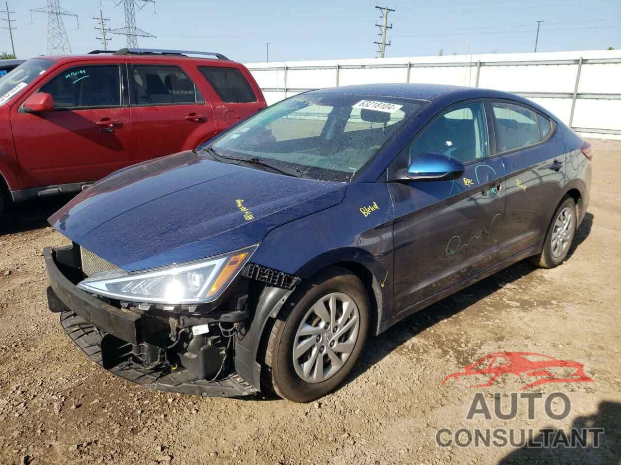 HYUNDAI ELANTRA 2019 - 5NPD74LF8KH481626