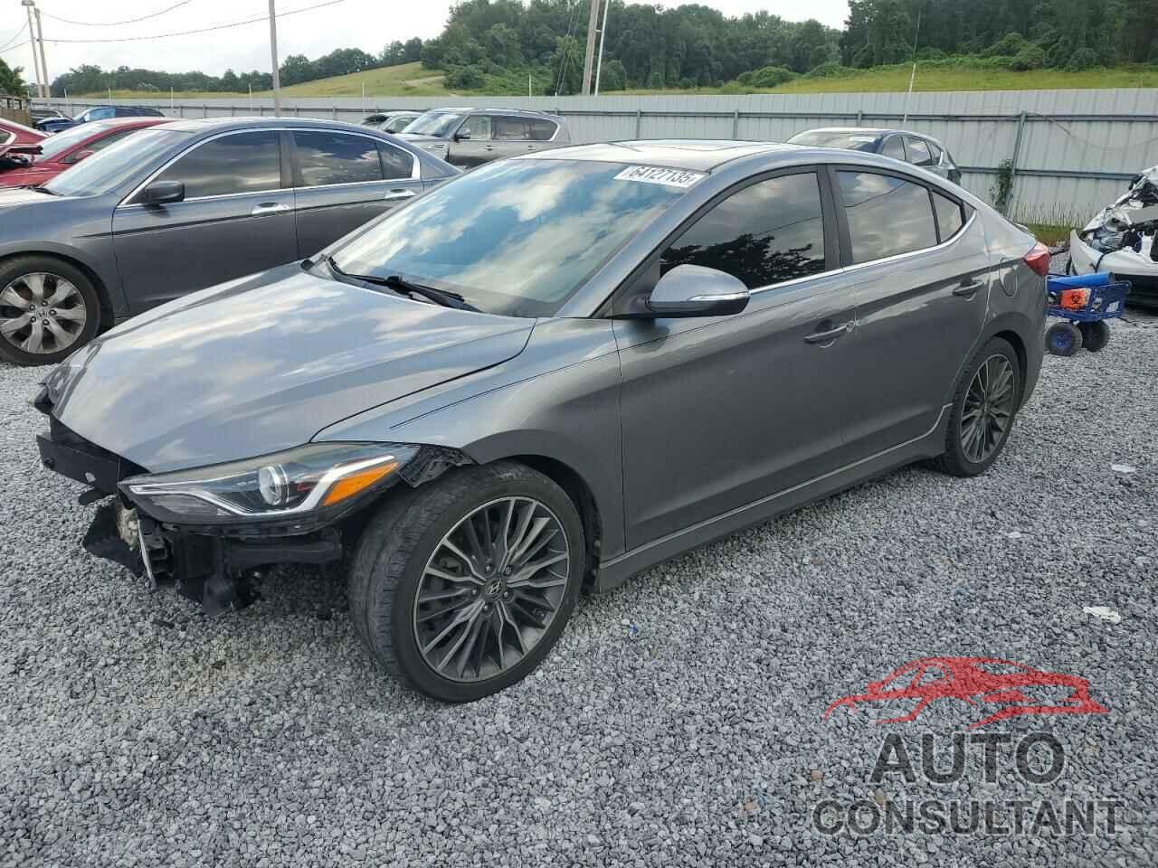 HYUNDAI ELANTRA 2017 - KMHD04LB2HU360389