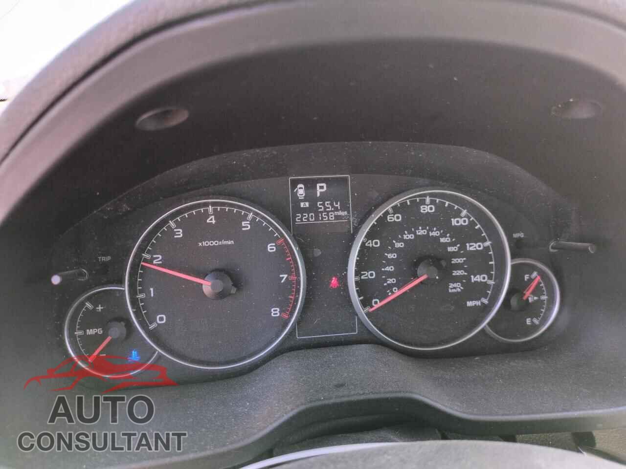 SUBARU OUTBACK 2014 - 4S4BRBCC9E3307930