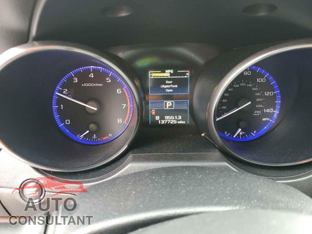 SUBARU OUTBACK 2015 - 4S4BSALC9F3320726