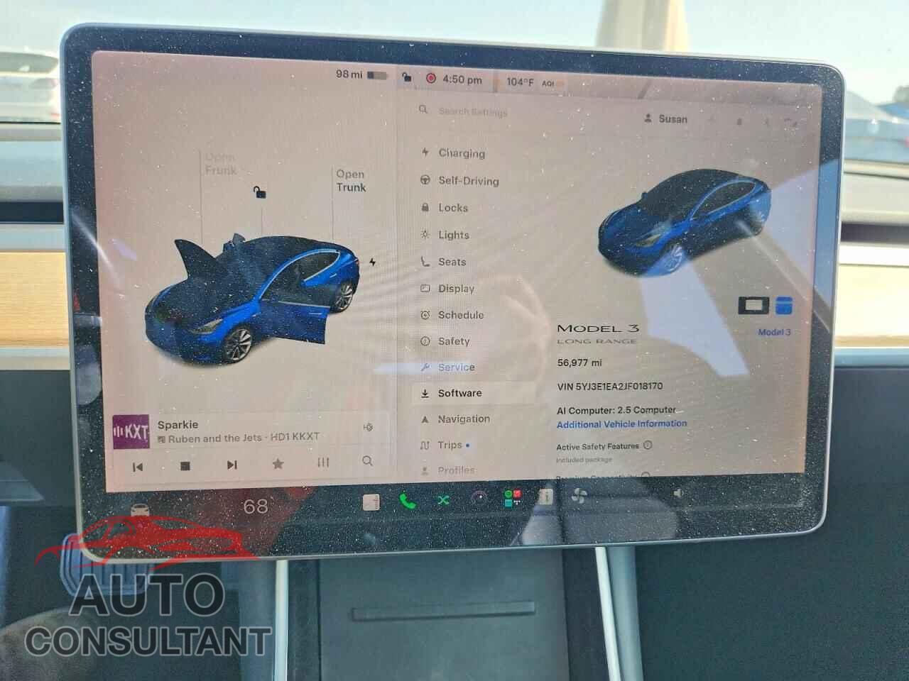 TESLA MODEL 3 2018 - 5YJ3E1EA2JF018170