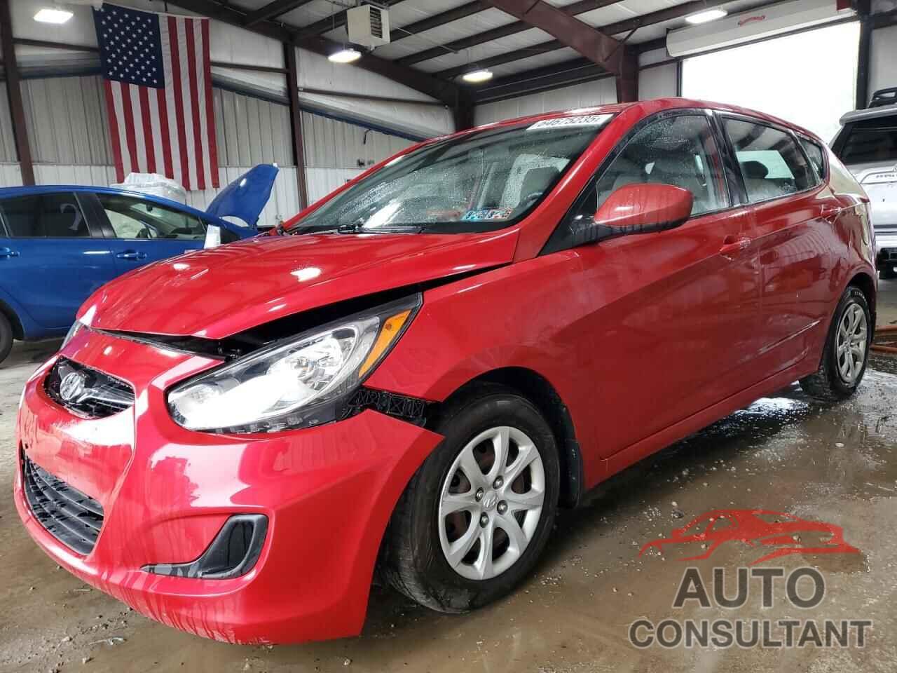 HYUNDAI ACCENT 2012 - KMHCT5AE6CU036277