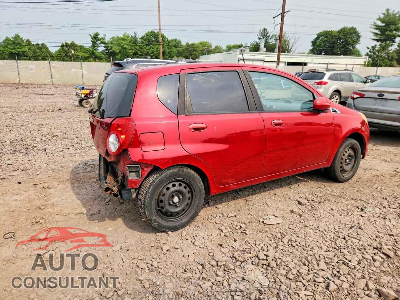 CHEVROLET AVEO 2011 - KL1TD6DE7BB136263