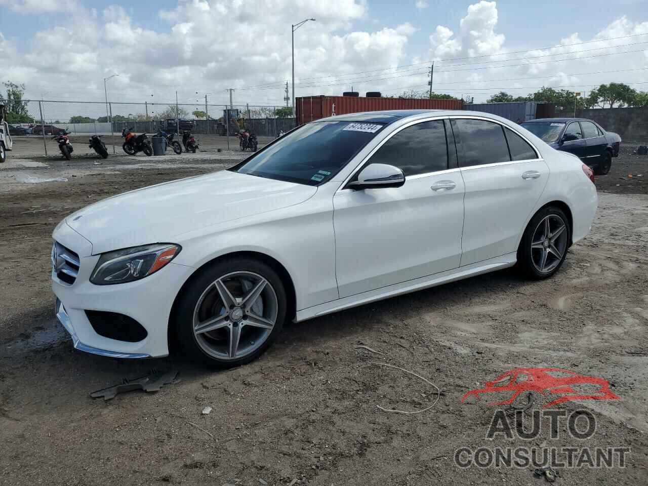 MERCEDES-BENZ C-CLASS 2016 - 55SWF4JB1GU112574