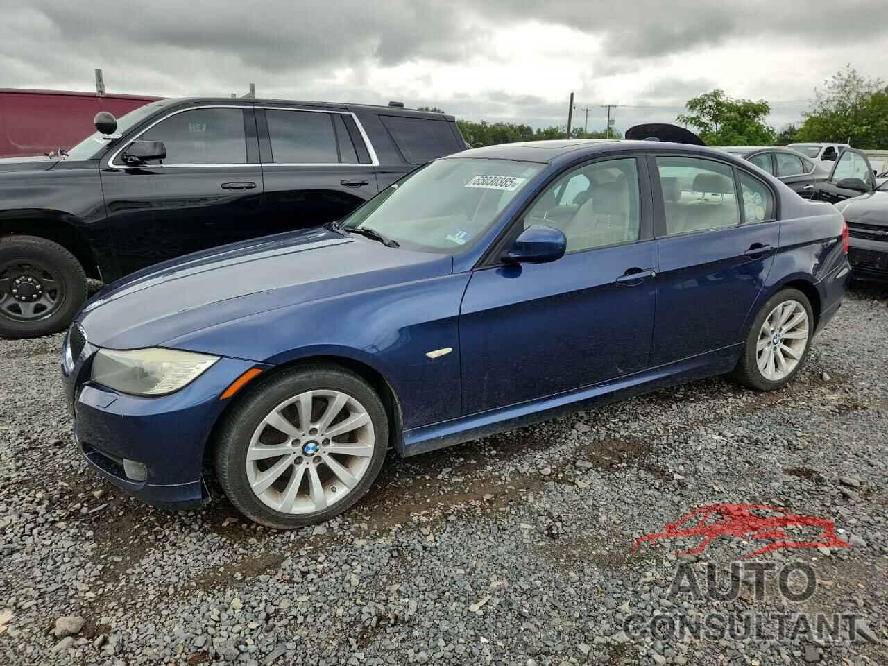 BMW 3 SERIES 2011 - WBAPH5G54BNM74168