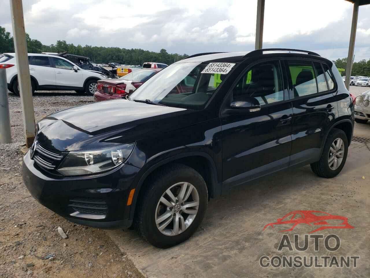 VOLKSWAGEN TIGUAN 2017 - WVGAV7AX0HW512596