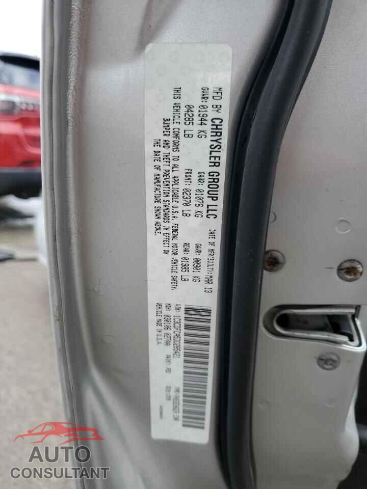 DODGE DART 2013 - 1C3CDFCA5DD285421