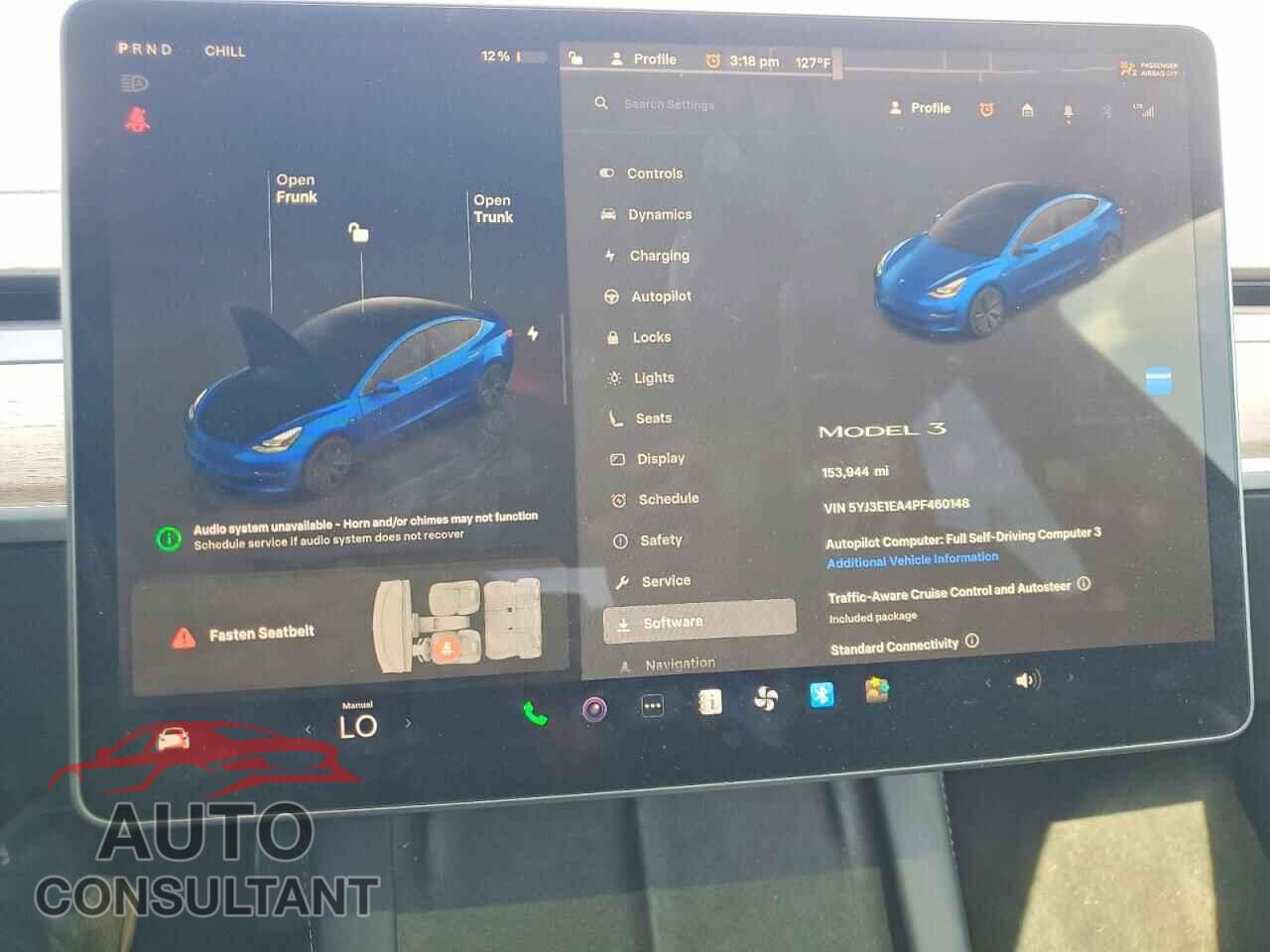 TESLA MODEL 3 2023 - 5YJ3E1EA4PF460148