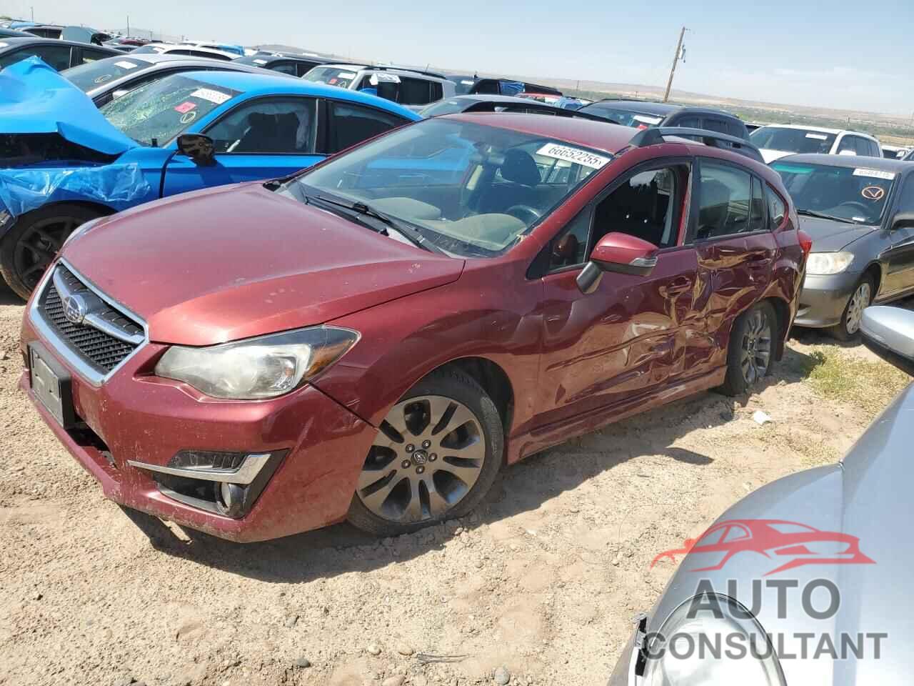 SUBARU IMPREZA 2016 - JF1GPAP67G8313199