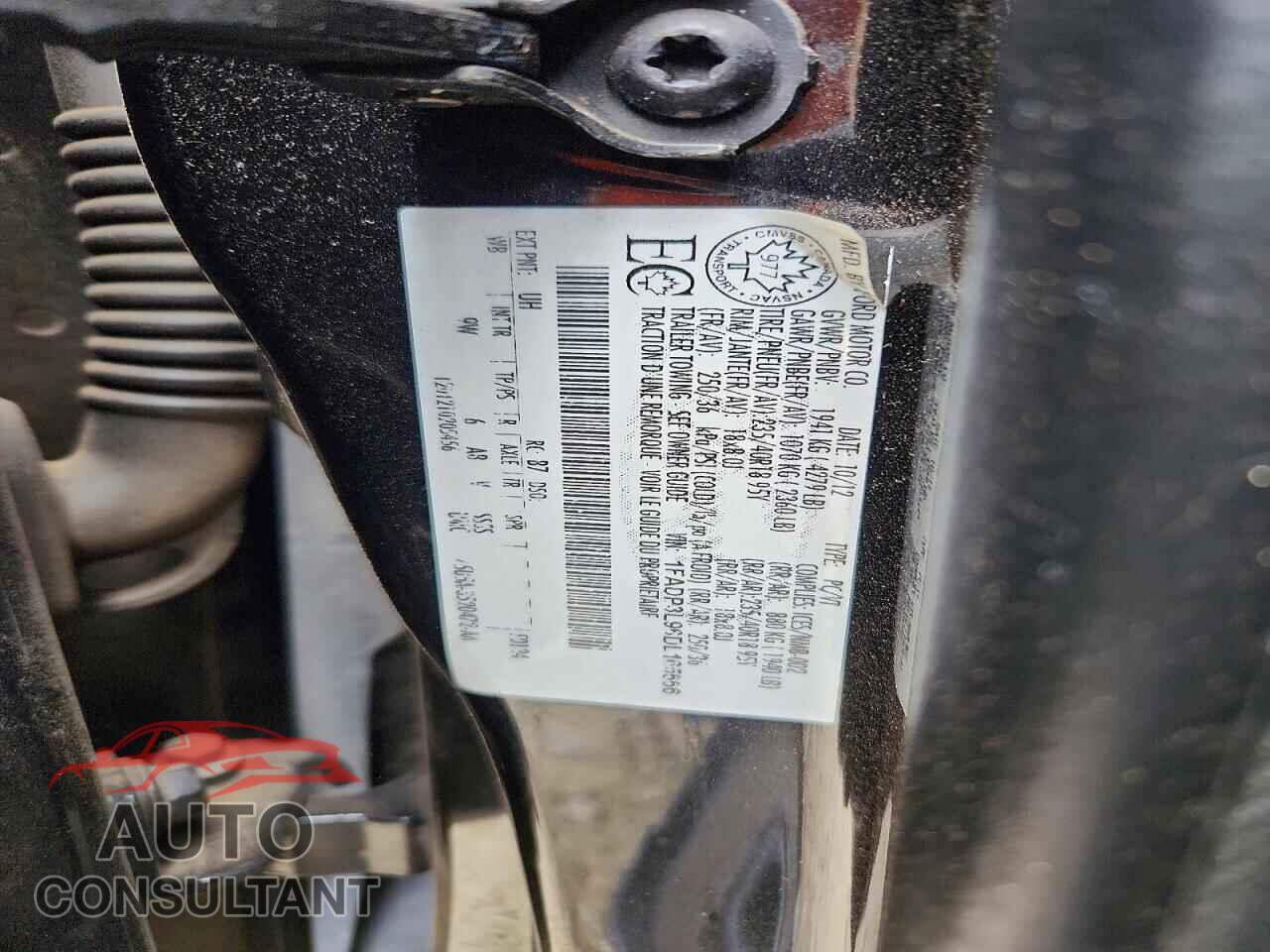 FORD FOCUS 2013 - 1FADP3L96DL165666