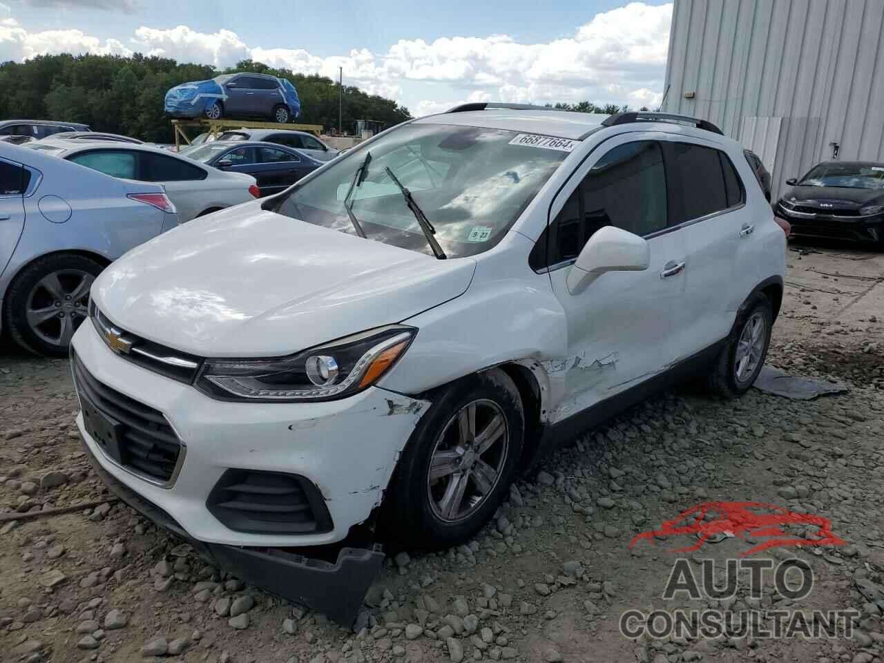 CHEVROLET TRAX 2018 - KL7CJLSB9JB581446