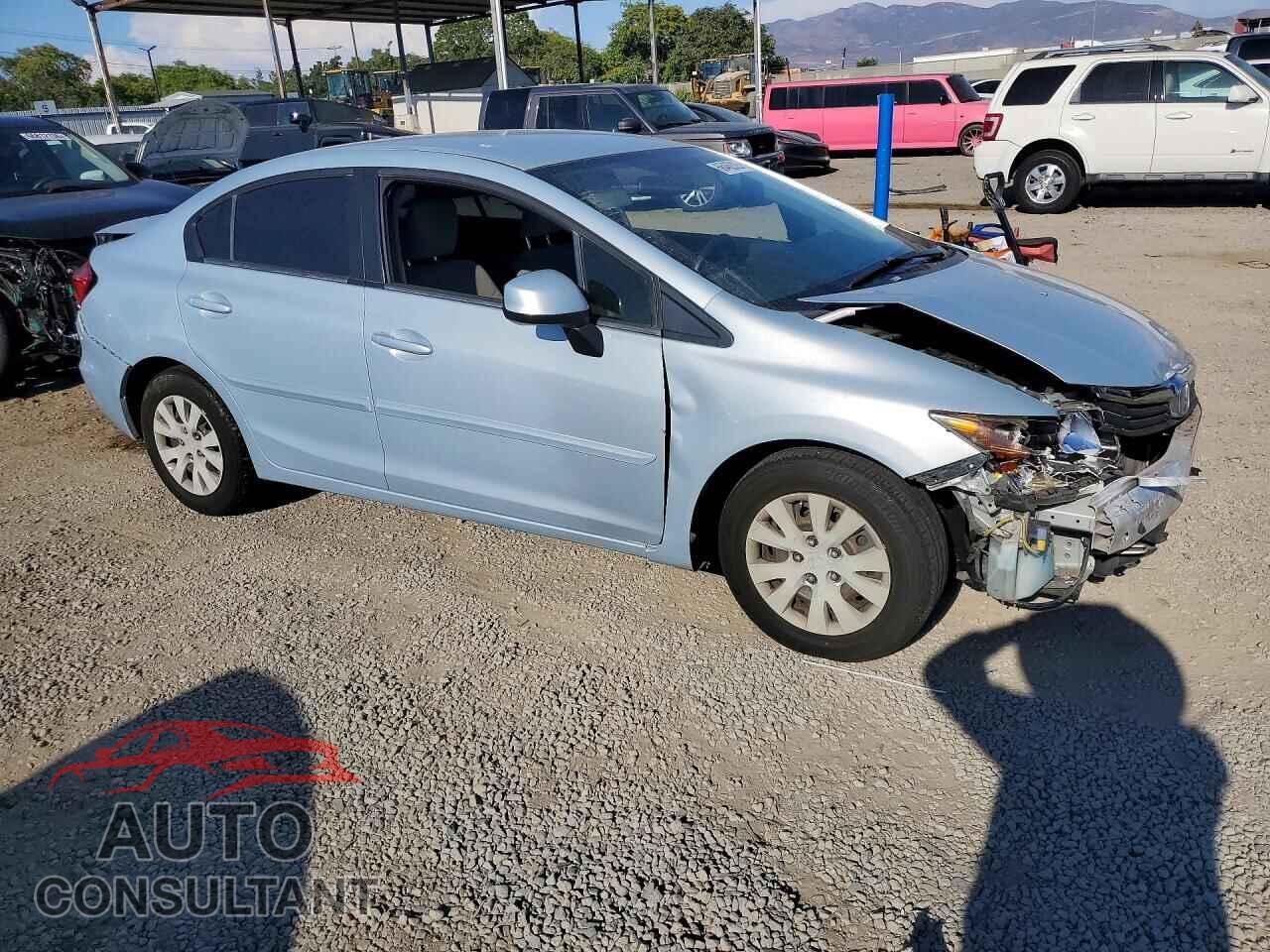 HONDA CIVIC 2012 - JHMFB2F54CS002571