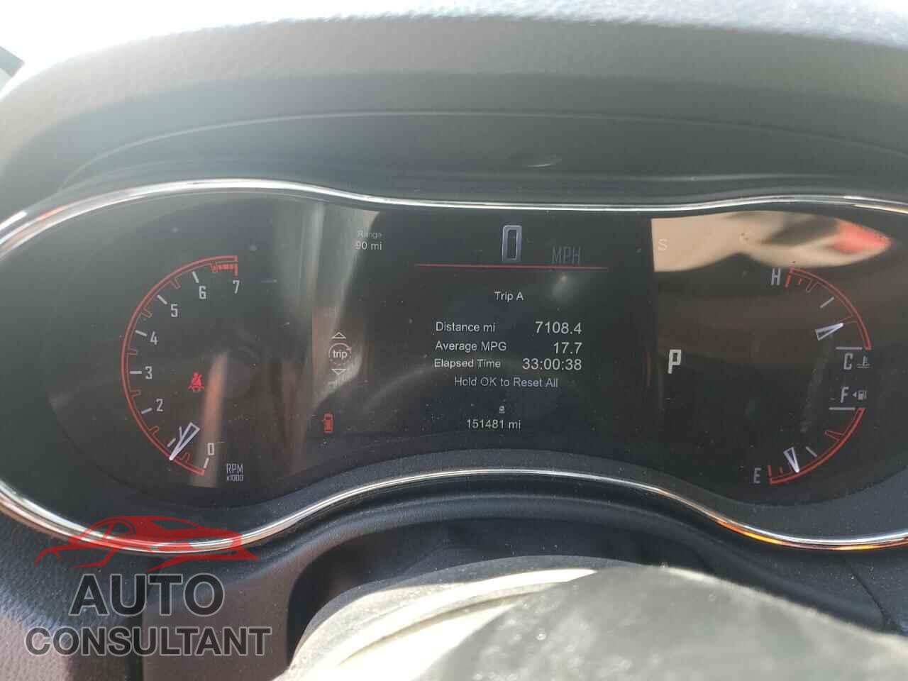 DODGE DURANGO 2014 - 1C4RDJDG5EC351887