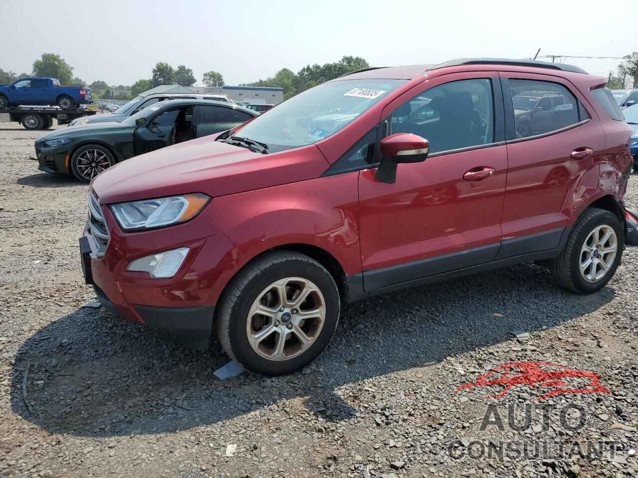 FORD ECOSPORT 2018 - MAJ6P1UL5JC162373
