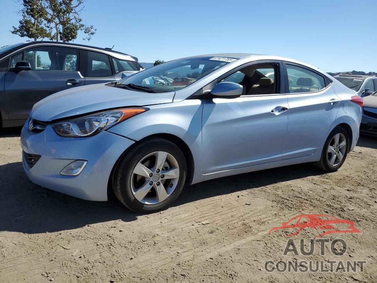 HYUNDAI ELANTRA 2012 - KMHDH4AE7CU244135