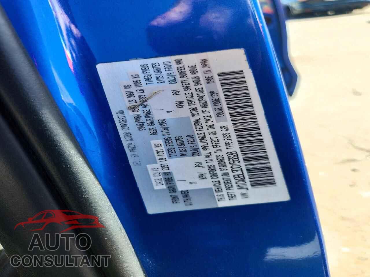 MAZDA 5 2013 - JM1CW2BL3D0156828