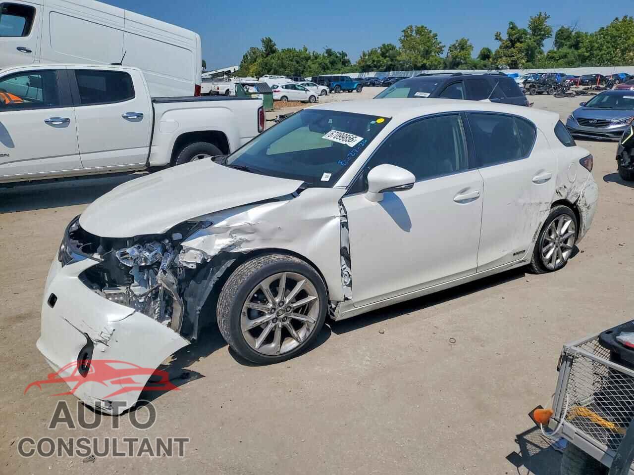 LEXUS CT 200 2012 - JTHKD5BH3C2077207