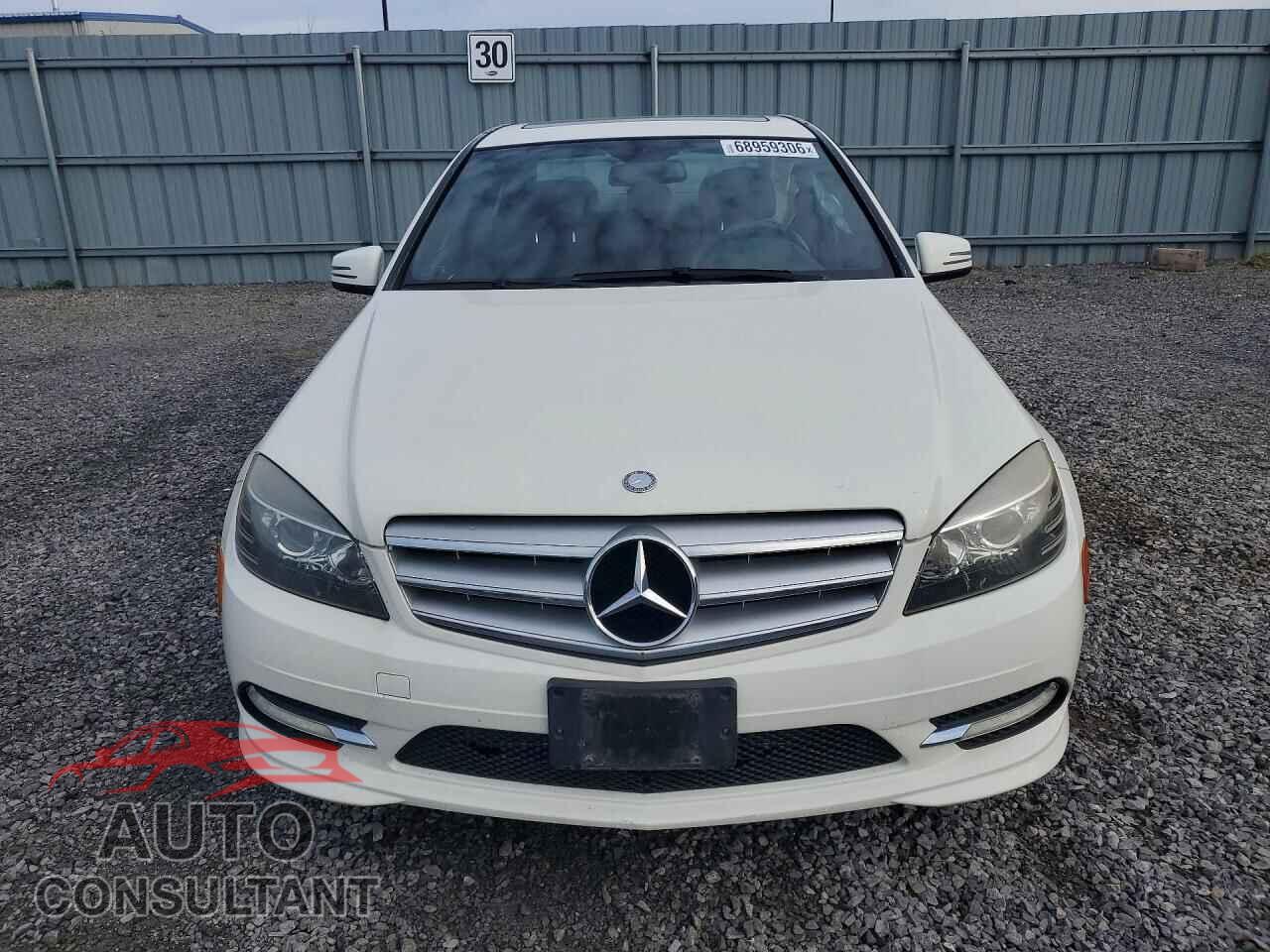 MERCEDES-BENZ C-CLASS 2011 - WDDGF8FB2BF555090