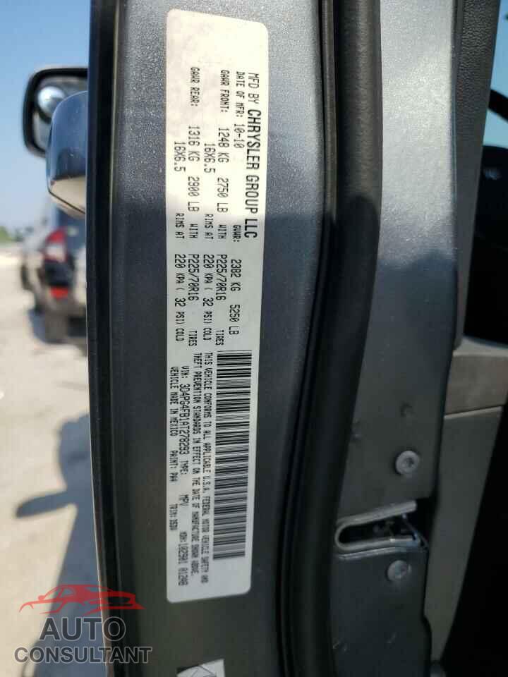 DODGE JOURNEY 2010 - 3D4PG4FB1AT278293